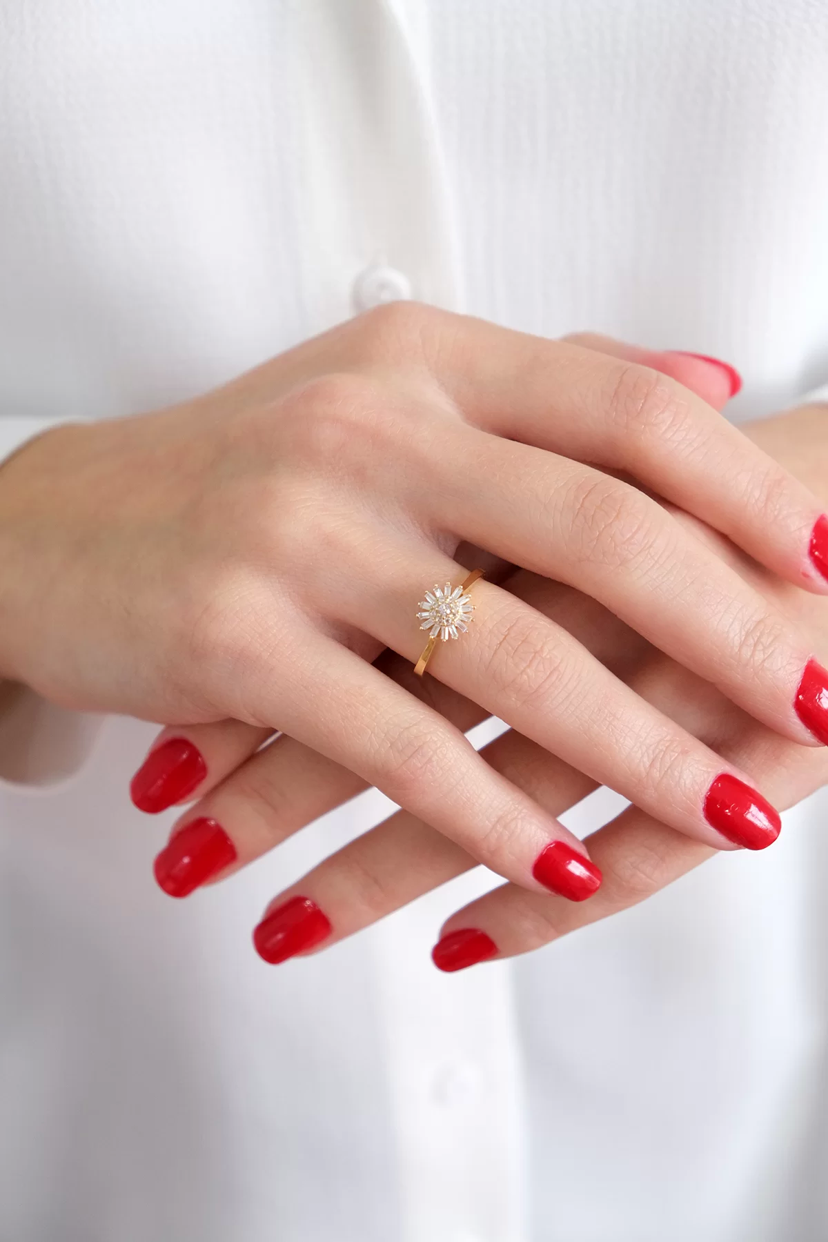 guzide-14-89083272.png 14 Ayar Altın Taşlı Güneş Yüzük 215 - Görsel 1