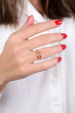 14 Ayar Altın Çivi Yüzük 111