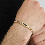 14 Ayar Altın Erkek Zincir Bileklik 396