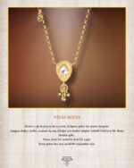 14 Ayar Altın Niyaz Kolye 848 - Görsel 2