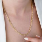 14 Ayar Altın 45 cm Gurmet Küba Zincir 167