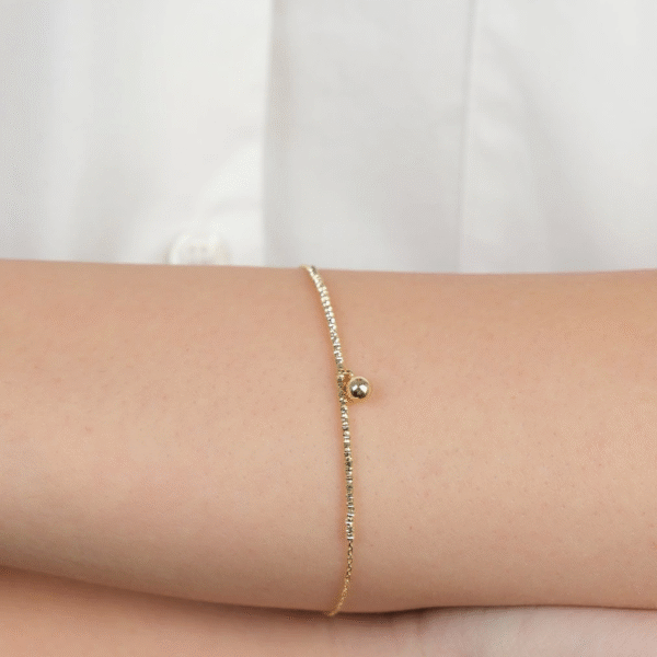 14 Ayar Altın Dorika Toplu Bileklik