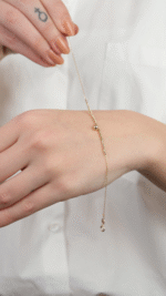 14 Ayar Altın Dorika Toplu Bileklik - Görsel 3