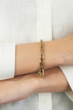 14 Ayar Altın Ataç Zincir Bileklik 419 - Görsel 2