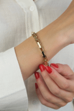 14 Ayar Altın Ataç Zincir Bileklik 419