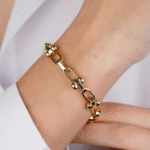 14 Ayar Altın T Zincir Bileklik 597