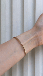 14 Ayar Rose Çiçek Desenli Elastik Bileklik 973 - Görsel 2