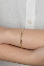 14 Ayar Altın Sade İtalyan Zincirli Bileklik 965