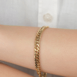14 Ayar Altın Zincir Bileklik 917