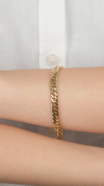 14 Ayar Altın Zincir Bileklik 917 - Görsel 2