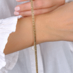 14 Ayar Altın Gurmet Zincir Bileklik 755