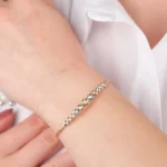 14 Ayar Altın Dorikalı Bileklik 778