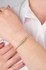 14 Ayar Altın Dorikalı Bileklik 778