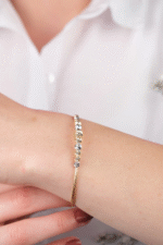 14 Ayar Altın Dorikalı Bileklik 778 - Görsel 4