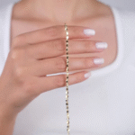 14 Ayar Altın Dorikalı Küp Bileklik 7