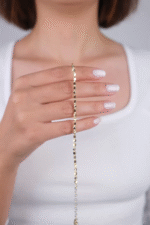 14 Ayar Altın Dorikalı Küp Bileklik 7