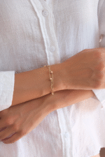 14 Ayar Altın Top Detay Ataç Zincir 451 - Görsel 2