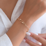 14 Ayar Altın Top Detay Ataç Zincir 451