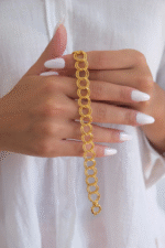 14 Ayar Altın Samanyolu Bileklik 461 - Görsel 3