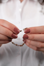 14 Ayar Altın Toplu Ataç Zincir Bileklik 753 - Görsel 6