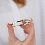 14 Ayar Altın Taşlı Gurmet Kelepçe 609