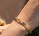 14 Ayar Altın Cetaş Fortuna Bileklik