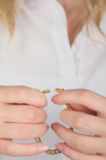 14 Ayar Altın Gurmet Zincir Bileklik 664 - Görsel 5