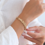 14 Ayar Altın Zincirli Bileklik 460