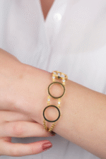 14 Ayar Altın 3'lü Taşlı Çerçeve 241 - Görsel 3