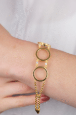 14 Ayar Altın 3'lü Taşlı Çerçeve 241 - Görsel 2