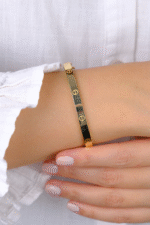 14 Ayar Altın Düz Kelepçe 62 - Görsel 4