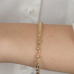 14 Ayar Altın Ataç Kelepçe