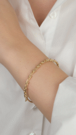 14 Ayar Altın Ataç Kelepçe - Görsel 2