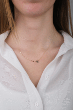 14 Ayar Altın Yıldız Kolye 343 - Görsel 3