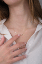 14 Ayar Altın Yıldız Kolye 343 - Görsel 2