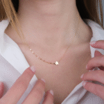 14 Ayar Altın Yıldız Kolye 343