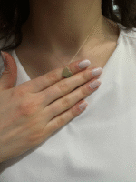 14 Ayar Altın Büyük Kalpli Kolye 681 - Görsel 2