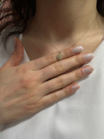 14 Ayar Altın Küçük Kalpli Kolye 650 - Görsel 3