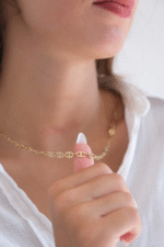 14 Ayar Altın Zincir Kolye 423