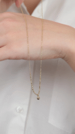 14 Ayar Altın Dorika Toplu Kolye - Görsel 4