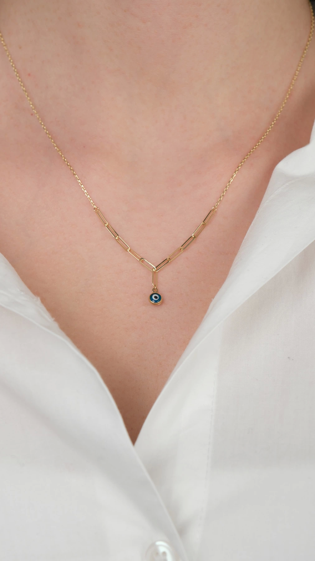 14-k-altin-kolye-168-gram-77295370-sw1012sh1800.png 14 Ayar Altın Nazar Boncuklu Ataç Zincirli Kolye - Görsel 1