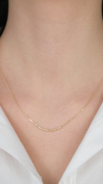 14 Ayar Altın Dorikalı Kolye - Görsel 3