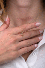 14 Ayar Altın Kelebek Kolye 347 - Görsel 3