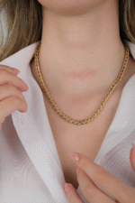 14 Ayar Altın Viyana Kolye 580