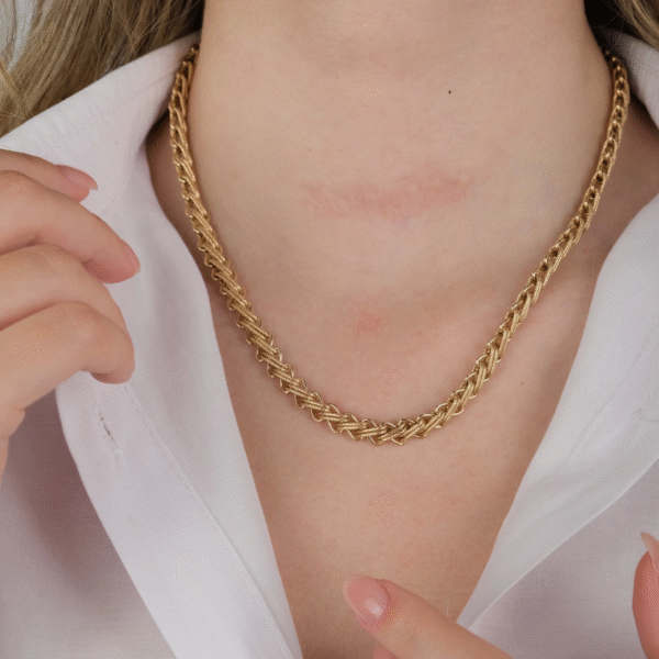 14 Ayar Altın Viyana Kolye 580