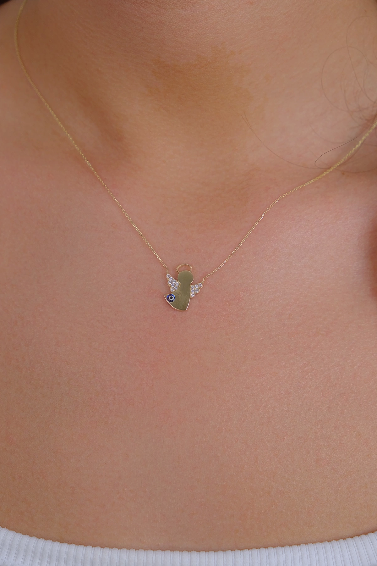 14-k-altin-kolye-208-gram-891813.png 14 Ayar Altın Taşlı Nazar Boncuklu Melek Kolye 154 - Görsel 1