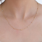 14 Ayar Altın Dorika Toplu Kolye 192