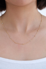 14 Ayar Altın Dorika Toplu Kolye 192