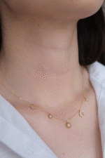 14 Ayar Altın Şans Kolyesi 454