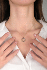 14 Ayar Altın Çember Kolye 246